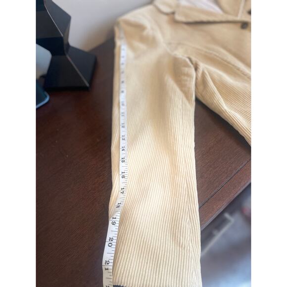 Desert Diva by Sherry Holt 2-Piece Corduroy Blazer & Pinstripe Skirt Set - Picture 7 of 10